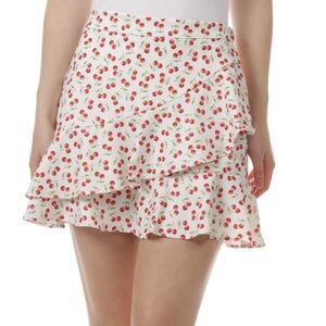 Originality Tiered Cherry 🍒 Skirt